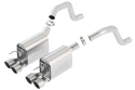 C6 Corvette Z06 / C6 Corvette ZR1 2006-2013 Axle-Back Exhaust System S-Type II Borla