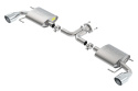2014-2018 Mazda 3 Axle-Back Exhaust System S-Type Borla
