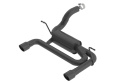 2018-2021 Jeep Wrangler JL / JLU Axle-Back Exhaust System S-Type Borla