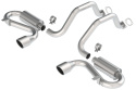 1997-2004 Chevrolet Corvette / Corvette Z06 C5 Cat-Back Exhaust System S-TypeClassic Borla