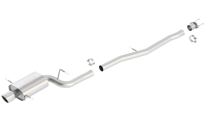 WRX / WRX STI 2002-2007 Cat-Back Exhaust System S-Type Borla in the group Select car model / Subaru / Impreza inkl. WRX - STI 00-07 / Tuning / Exhaust / Catbacks & Axlebacks at DDESIGN Scandinavia AB (bor140075)