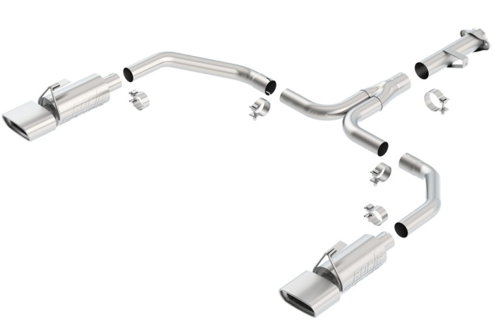1986-1991 Chevrolet Corvette C4 Cat-Back Exhaust System S-Type Borla in the group Select car model / Chevrolet / Other models & Engines at DDESIGN Scandinavia AB (bor140082)