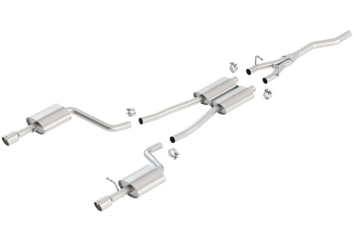 2002-2008 Audi A4 Cat-Back Exhaust System Borla in the group Select car model / Audi / A4 - S4 (B6) 2000-2006 / Tuning / Exhaust at DDESIGN Scandinavia AB (bor140100)