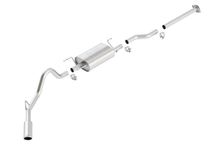 Tacoma 2005-2012 Cat-Back Exhaust System S-Type Borla in the group Select car model / Toyota / Tacoma / Tuning at DDESIGN Scandinavia AB (bor140160)