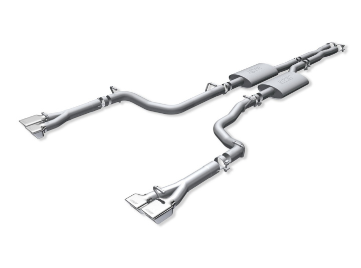 2008-2010 Dodge Challenger SRT-8 Cat-Back Exhaust System S-Type Borla in the group Select car model / Dodge / Challenger 08+ / Tuning / Exhaust at DDESIGN Scandinavia AB (bor140286)