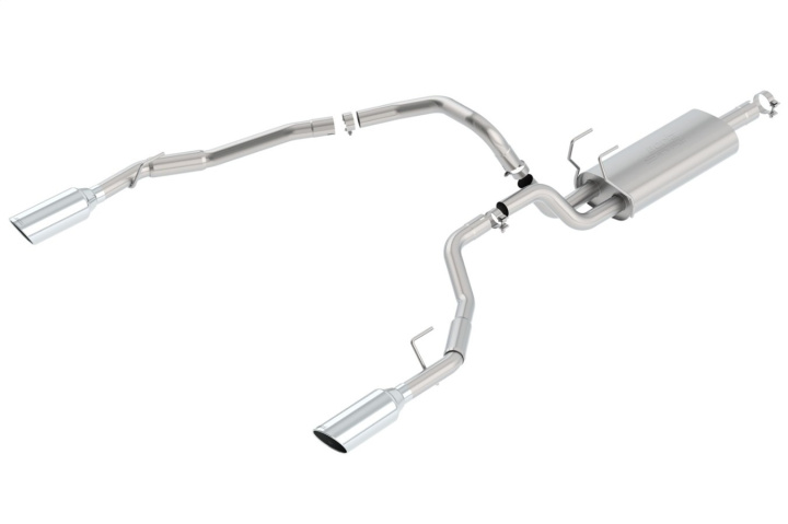 2009 Dodge Ram 1500 / 2010-2018 Ram 1500 / 2019-2020 Ram Classic 1500 ONLY Cat-Back Exhaust System S-TypeBorla in the group Select car model / Dodge / Ram 09-18 / Tuning / Exhaust at DDESIGN Scandinavia AB (bor140307)