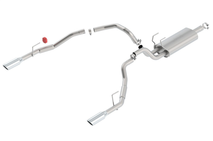 2009 Dodge Ram 1500 / 2010-2018 Ram 1500 / 2019-2020 Ram Classic 1500 ONLY Cat-Back Exhaust System S-TypeBorla in the group Select car model / Dodge / Ram 09-18 / Tuning / Exhaust at DDESIGN Scandinavia AB (bor140308)