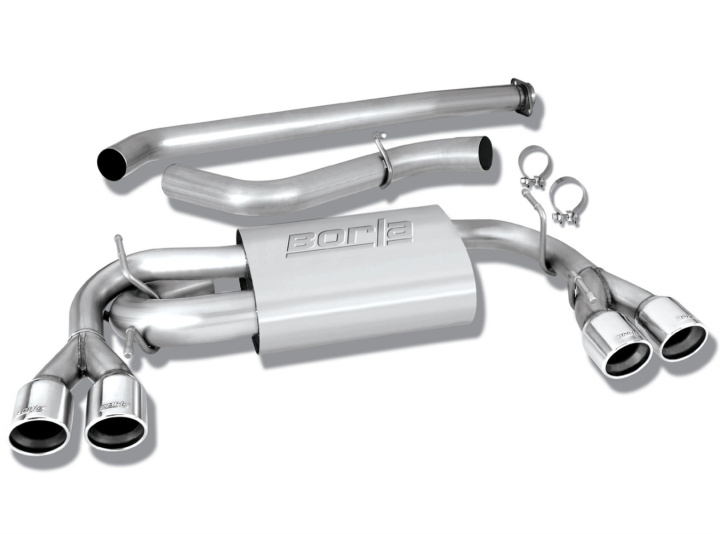 2008-2014 Subaru WRX / WRX STI Cat-Back Exhaust System S-Type Borla in the group Select car model / Subaru / WRX STI 08-14 / Tuning / Exhaust / Catbacks & Axlebacks at DDESIGN Scandinavia AB (bor140312)