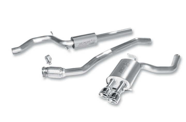 2009-2016 Audi A4 Cat-Back Exhaust System S-Type Borla in the group Select car model / Audi / A4 - S4 - RS4 (B8) 2007-2014 / Tuning / Exhaust at DDESIGN Scandinavia AB (bor140315)