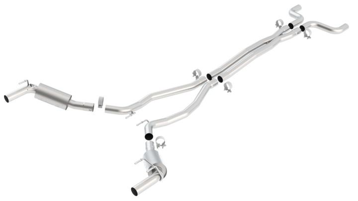 2010-2013 Chevrolet Camaro SS With Ground Effects Package Cat-Back Exhaust System S-TypeBorla in the group Select car model / Chevrolet / Camaro Gen.5 10-15 / Tuning / Exhaust at DDESIGN Scandinavia AB (bor140330)