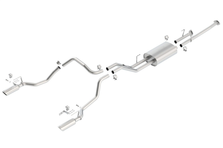 Tundra 2009-2013 Cat-Back Exhaust System Touring Borla in the group Select car model / Toyota / Tundra 07-13 / Tuning at DDESIGN Scandinavia AB (bor140333)