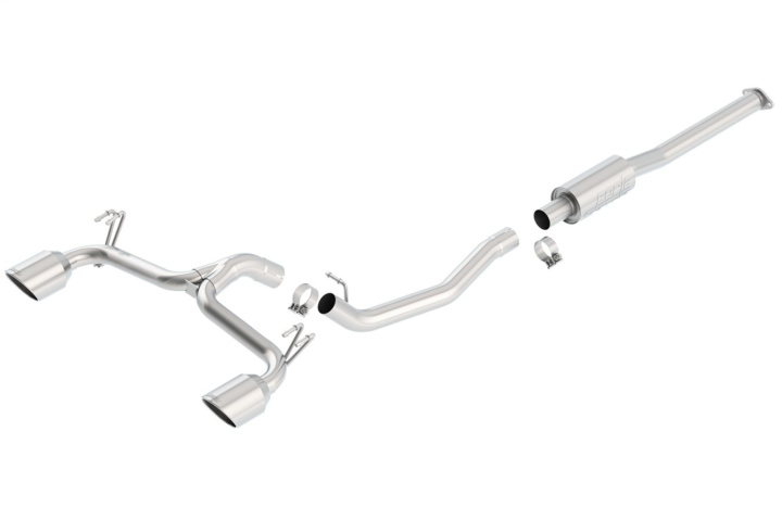 2009-2017 Mitsubishi Lancer Ralliart Cat-Back Exhaust System S-Type Borla in the group Select car model / Mitsubishi / Lancer 08-17 / Tuning at DDESIGN Scandinavia AB (bor140334)