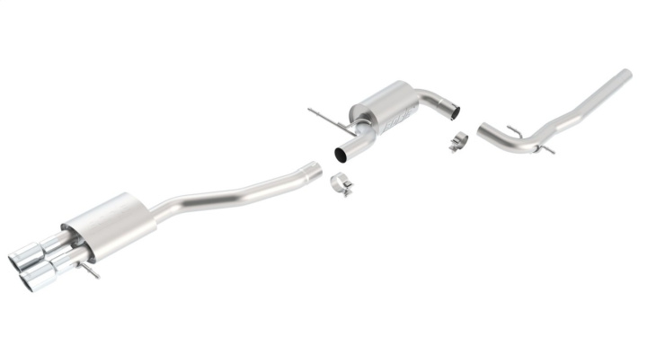 Jetta 2006-2010 Cat-Back Exhaust System S-Type Borla in the group Select car model / VW / Jetta 5 05-11 / Tuning / Exhaust at DDESIGN Scandinavia AB (bor140397)