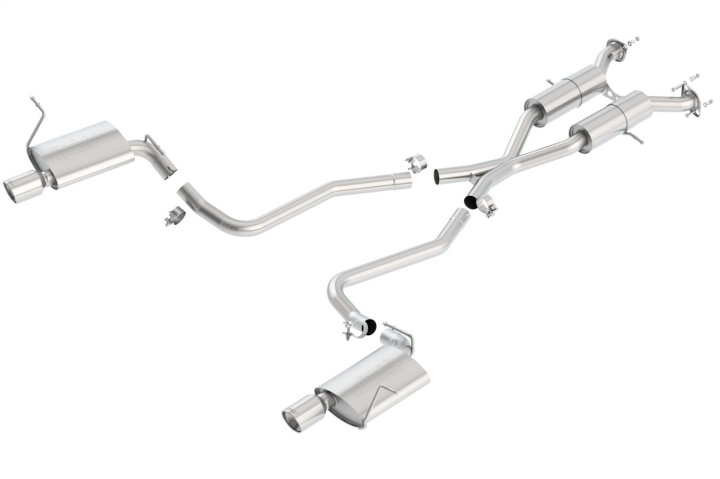 2011-2021 Jeep Grand Cherokee WK2 Cat-Back Exhaust System Touring Borla in the group Select car model / Jeep / Grand Cherokee WK2 2011-2020 / Tuning at DDESIGN Scandinavia AB (bor140406)