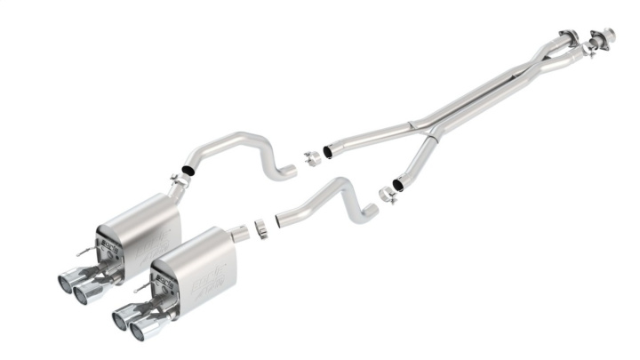 2009-2011 Chevrolet Corvette C6 Cat-Back Exhaust System ATAK Borla in the group Select car model / Chevrolet / Corvette C6 / Tuning / Exhaust at DDESIGN Scandinavia AB (bor140414)