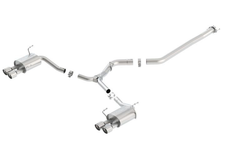 2011-2014 Subaru WRX / WRX STI Cat-Back Exhaust System ATAK Borla in the group Select car model / Subaru / WRX STI 08-14 / Tuning / Exhaust / Catbacks & Axlebacks at DDESIGN Scandinavia AB (bor140418)