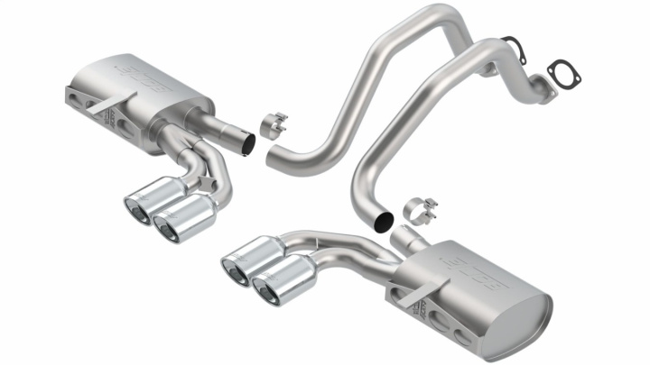 1997-2004 Chevrolet Corvette / Corvette Z06 C5 Cat-Back Exhaust System Touring Borla in the group Select car model / Chevrolet / Corvette C5 / Tuning / Exhaust at DDESIGN Scandinavia AB (bor140426)