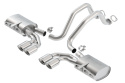 1997-2004 Chevrolet Corvette / Corvette Z06 C5 Cat-Back Exhaust System S-Type II Borla