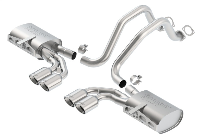 1997-2004 Chevrolet Corvette / Corvette Z06 C5 Cat-Back Exhaust System S-Type II Borla in the group Select car model / Chevrolet / Corvette C5 / Tuning / Exhaust at DDESIGN Scandinavia AB (bor140427)