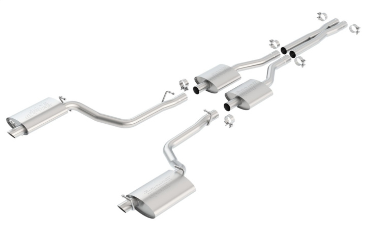 2011-2014 Chrysler 300C / Dodge Charger R/T Cat-Back Exhaust System S-Type Borla in the group Select car model / Dodge / Charger 06+ / Tuning / Exhaust at DDESIGN Scandinavia AB (bor140443)