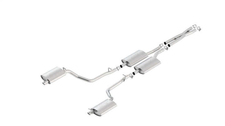 300 V6 / Charger V6 2011-2014 Cat-Back Exhaust System S-Type Borla in the group Select car model / Dodge / Charger 06+ / Tuning / Exhaust at DDESIGN Scandinavia AB (bor140448)