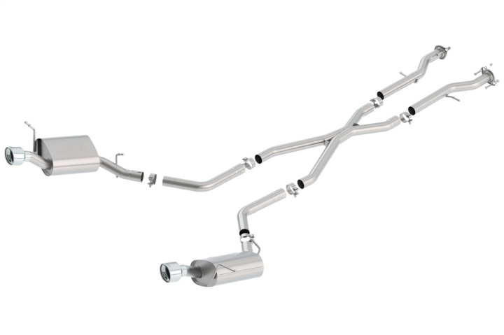 2011-2021 Dodge Durango Cat-Back Exhaust System S-Type Borla in the group Select car model / Dodge / Durango / Tuning at DDESIGN Scandinavia AB (bor140449)