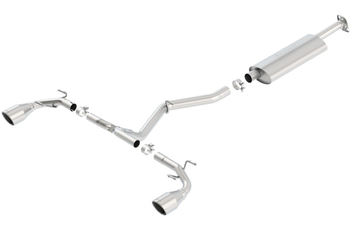 2013-2020 Scion FR-S / Subaru BRZ / Toyota 86 Cat-Back Exhaust System S-TypeBorla in the group Select car model / Toyota / GT86 12-21 / Tuning / Exhaust at DDESIGN Scandinavia AB (bor140496)