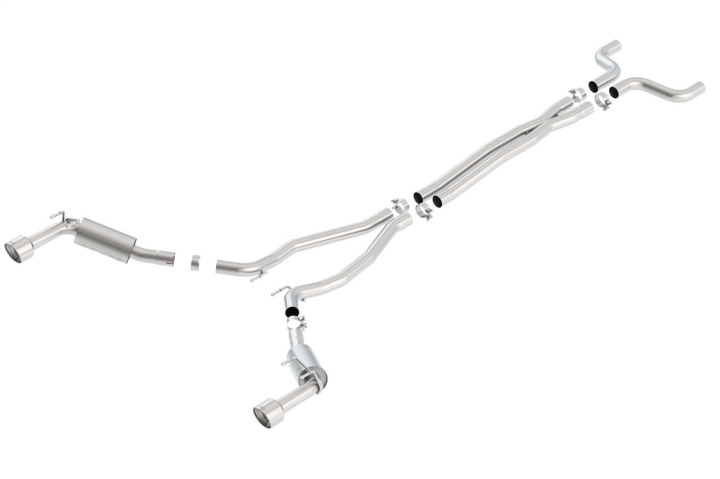 2014-2015 Chevrolet Camaro SS Cat-Back Exhaust System S-Type Borla in the group Select car model / Chevrolet / Camaro Gen.5 10-15 / Tuning / Exhaust at DDESIGN Scandinavia AB (bor140530)