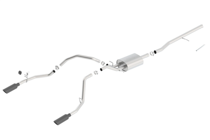 2014-2019 Chevrolet Silverado 1500 / GMC Sierra 1500 Cat-Back Exhaust System ATAKBorla in the group Select car model / Chevrolet / Silverado 14+ / Tuning / Exhaust at DDESIGN Scandinavia AB (bor140537BC)