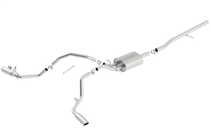 2014-2019 Chevrolet Silverado 1500 / GMC Sierra 1500 Cat-Back Exhaust System Touring Borla in the group Select car model / Chevrolet / Silverado 14+ / Tuning / Exhaust at DDESIGN Scandinavia AB (bor140544)