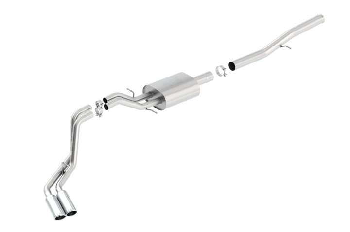 2014-2018 Chevrolet Silverado 1500 / GMC Sierra 1500 Cat-Back Exhaust System ATAKBorla in the group Select car model / Chevrolet / Silverado 14+ / Tuning / Exhaust at DDESIGN Scandinavia AB (bor140577)