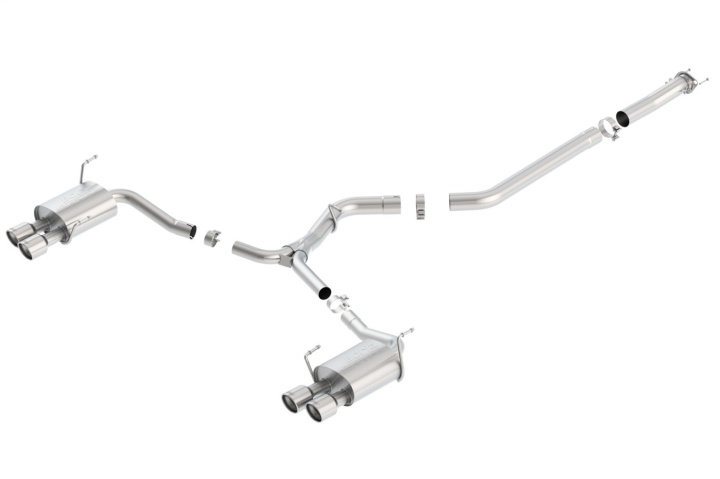 2015-2021 Subaru WRX / WRX STI Cat-Back Exhaust System S-Type Borla in the group Select car model / Subaru / WRX STI 15-21 / Tuning / Exhaust / Catbacks & Axlebacks at DDESIGN Scandinavia AB (bor140595)