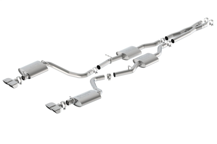 2015-2021 Dodge Challenger R/T Cat-Back Exhaust System S-Type Borla in the group Select car model / Dodge / Challenger 08+ / Tuning / Exhaust at DDESIGN Scandinavia AB (bor140627)
