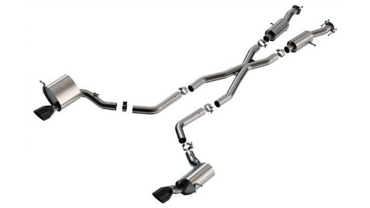 2015-2021 Jeep Grand Cherokee SRT WK2 Cat-Back Exhaust System S-Type Borla in the group Select car model / Jeep / Grand Cherokee WK2 2011-2020 / Tuning at DDESIGN Scandinavia AB (bor140632CB)