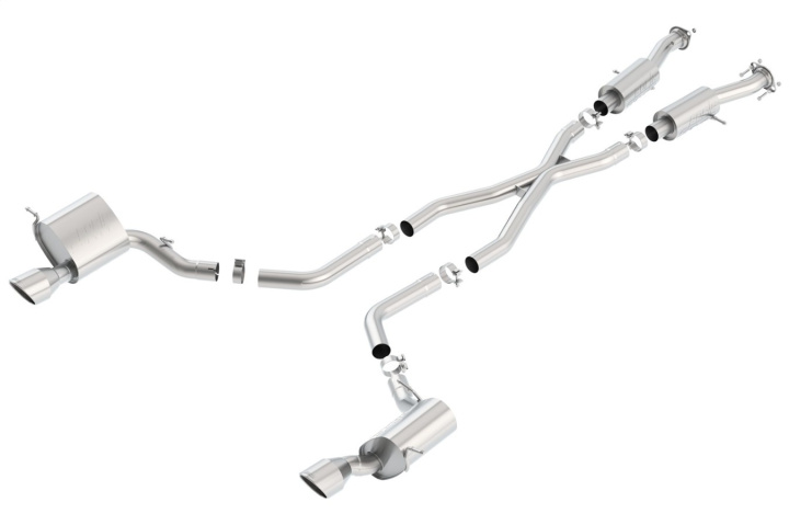 2015-2021 Jeep Grand Cherokee SRT WK2 Cat-Back Exhaust System S-Type Borla in the group Select car model / Jeep / Grand Cherokee WK2 2011-2020 / Tuning at DDESIGN Scandinavia AB (bor140632)