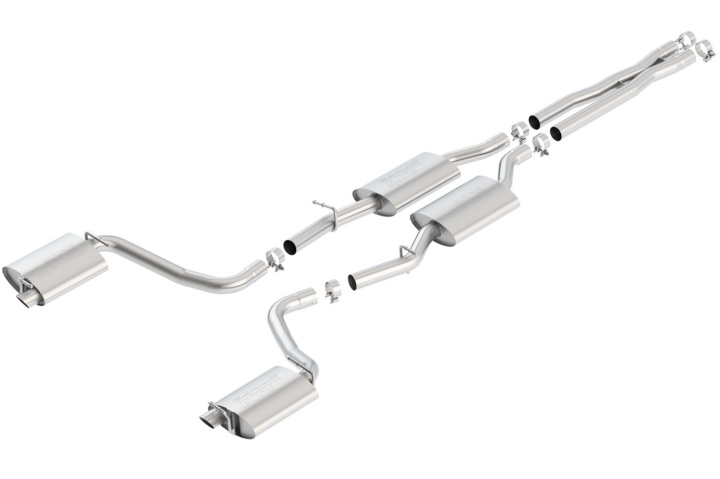 2015-2021 Chrysler 300 / Dodge Charger R/T Cat-Back Exhaust System S-Type Borla in the group Select car model / Dodge / Charger 06+ / Tuning / Exhaust at DDESIGN Scandinavia AB (bor140636)