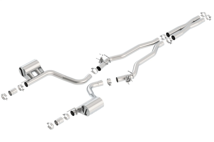 2015-2021 Dodge Challenger SRT Hellcat Cat-Back Exhaust System ATAK Borla in the group Select car model / Dodge / Challenger 08+ / Tuning / Exhaust at DDESIGN Scandinavia AB (bor140646)