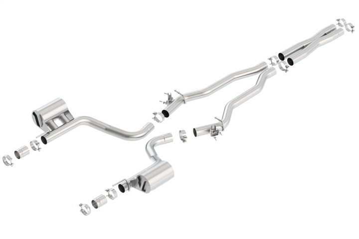 2015-2021 Dodge Challenger SRT Hellcat Cat-Back Exhaust System ATAK Borla in the group Select car model / Dodge / Challenger 08+ / Tuning / Exhaust at DDESIGN Scandinavia AB (bor140648)