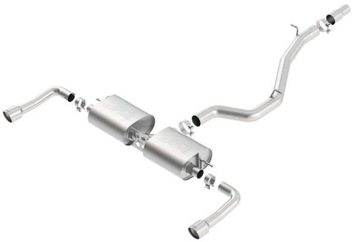 2014-2019 Audi A3 Quattro Cat-Back Exhaust System S-Type Borla in the group Select car model / Audi / A3 - S3 - RS3 (8V) 2012-2019 / Tuning / Exhaust at DDESIGN Scandinavia AB (bor140682)