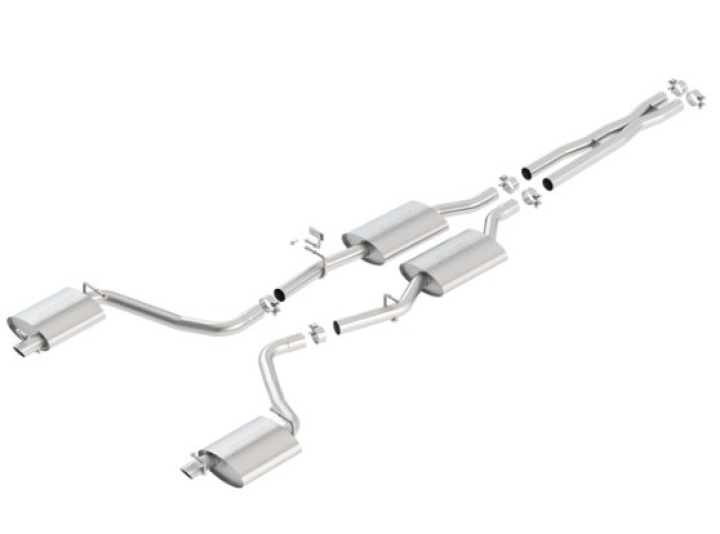 2015-2021 Chrysler 300 / Dodge Charger Cat-Back Exhaust System S-Type Borla in the group Select car model / Dodge / Charger 06+ / Tuning / Exhaust at DDESIGN Scandinavia AB (bor140685)
