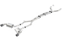 2016-2021 Chevrolet Camaro SS 3in With Single Tips Cat-Back Exhaust System S-TypeBorla