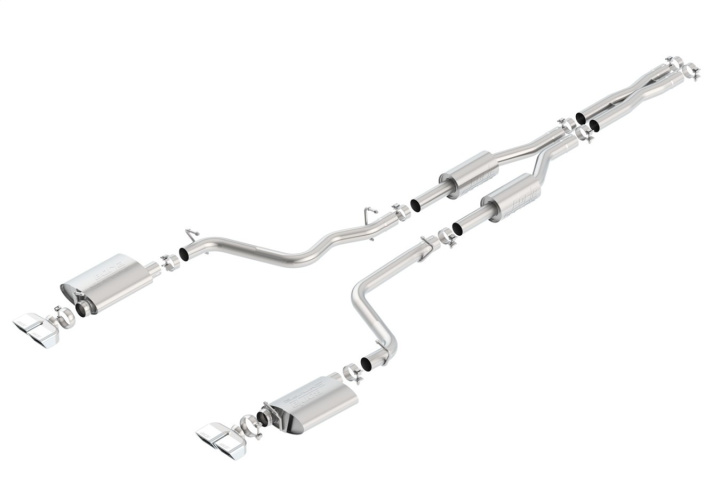 2009-2014 Dodge Challenger R/T Cat-Back Exhaust System S-Type Borla in the group Select car model / Dodge / Challenger 08+ / Tuning / Exhaust at DDESIGN Scandinavia AB (bor140707)