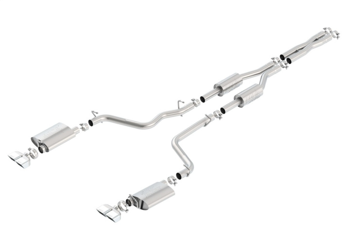 2009-2014 Dodge Challenger R/T Cat-Back Exhaust System ATAK Borla in the group Select car model / Dodge / Challenger 08+ / Tuning / Exhaust at DDESIGN Scandinavia AB (bor140708)