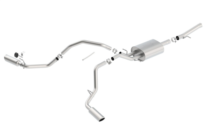 2014-2018 Chevrolet Silverado 1500 / GMC Sierra 1500 Cat-Back Exhaust System ATAKBorla in the group Select car model / Chevrolet / Silverado 14+ / Tuning / Exhaust at DDESIGN Scandinavia AB (bor140720)