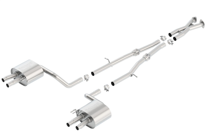 2018-2021 Kia Stinger Cat-Back Exhaust System S-Type Borla in the group Select car model / KIA / Stinger / Tuning at DDESIGN Scandinavia AB (bor140736)