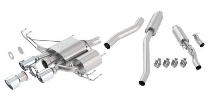 2017-2021 Honda Civic Type R Cat-Back Exhaust System ATAK Borla in the group Select car model / Honda / Civic Type R FK8 17-21 / Tuning / Exhaust at DDESIGN Scandinavia AB (bor140738)