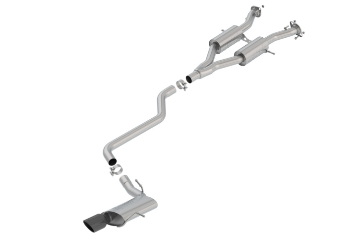 2014-2021 Jeep Grand Cherokee WK2 Cat-Back Exhaust System S-Type Borla in the group Select car model / Jeep / Grand Cherokee WK2 2011-2020 / Tuning at DDESIGN Scandinavia AB (bor140748BC)