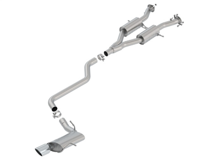 2014-2021 Jeep Grand Cherokee WK2 Cat-Back Exhaust System S-Type Borla in the group Select car model / Jeep / Grand Cherokee WK2 2011-2020 / Tuning at DDESIGN Scandinavia AB (bor140748)