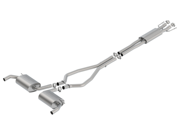 2019-2021 Ford Edge ST Cat-Back Exhaust System S-Type Borla in the group Select car model / Ford / Other models & Engines at DDESIGN Scandinavia AB (bor140766)