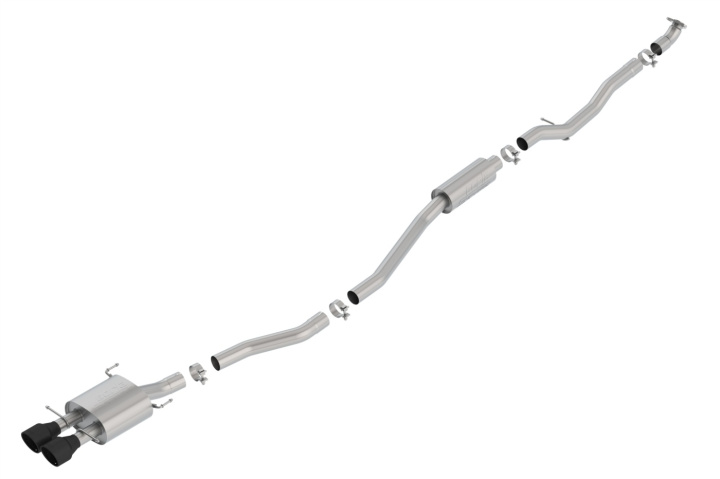 2017-2021 Honda Civic Si Cat-Back Exhaust System S-Type Borla in the group Select car model / Honda / Civic FC - FK Standard 16-21 / Tuning / Exhaust at DDESIGN Scandinavia AB (bor140777CB)